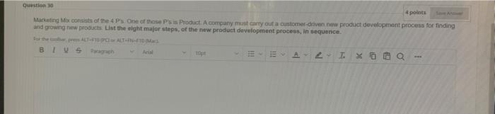 I need the answer for this marketing question I