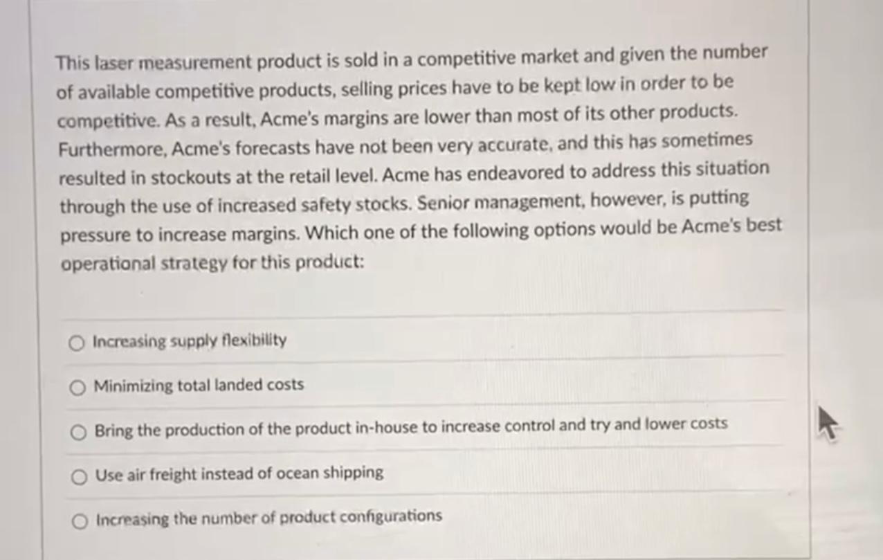 This laser measurement product is sold in a