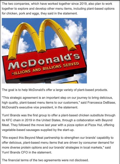 With reference to the following article, discuss