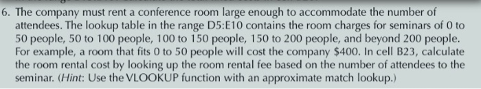 Excel Module 10 Case 1 Q6 I cannot understand the
