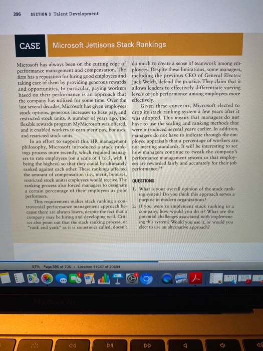 396 SECTION 3 Talent Development CASE Microsoft