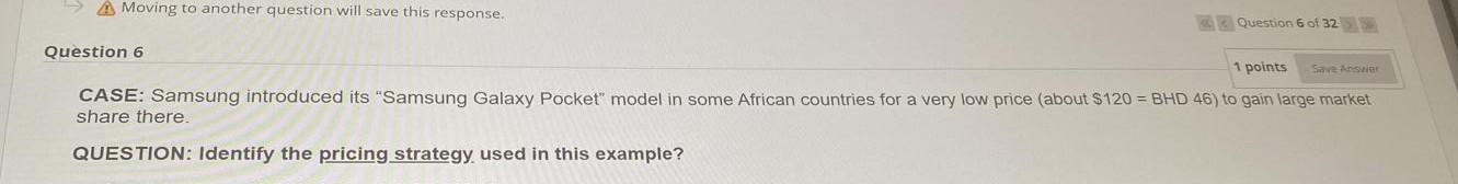 A Moving to another question will save this