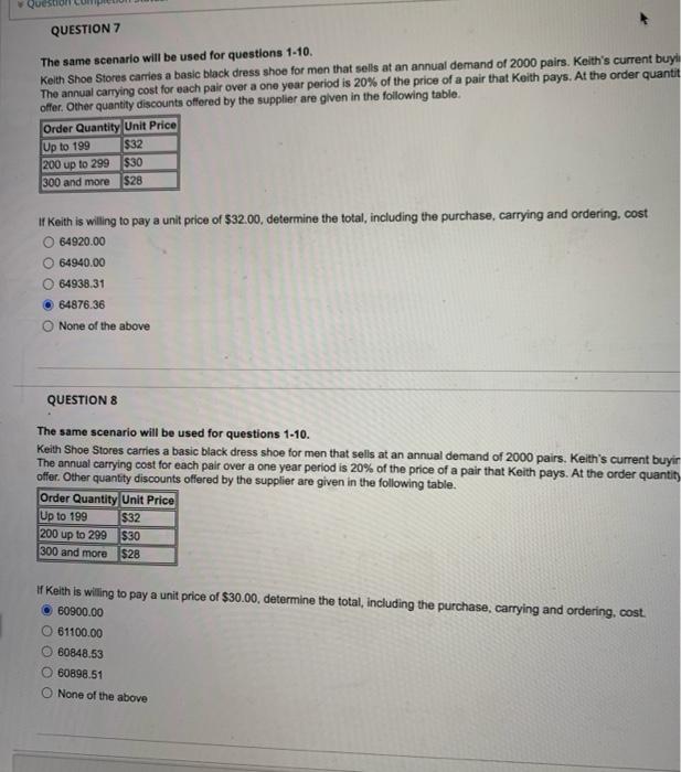 3,4,5 and 6 are wrong. please help! The same