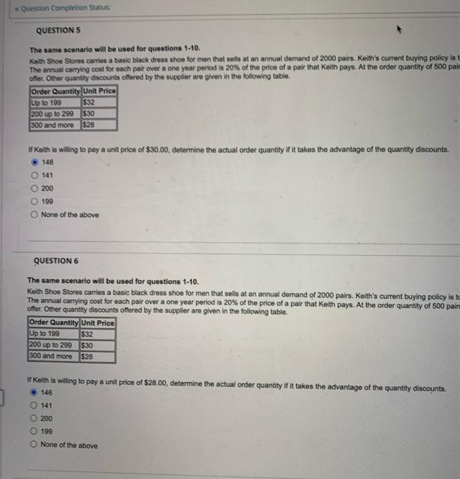 3,4,5 and 6 are wrong. please help! The same