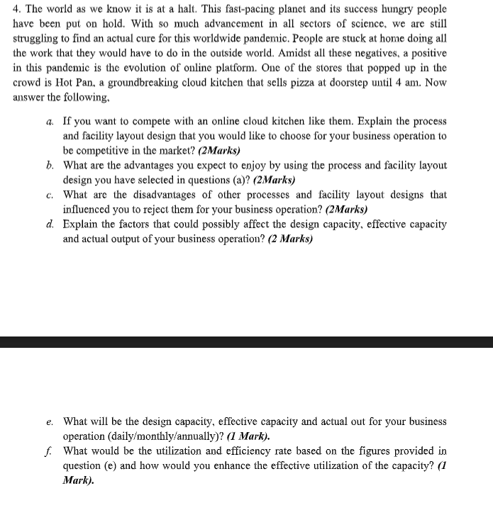 4. The world as we know it is at a halt. This