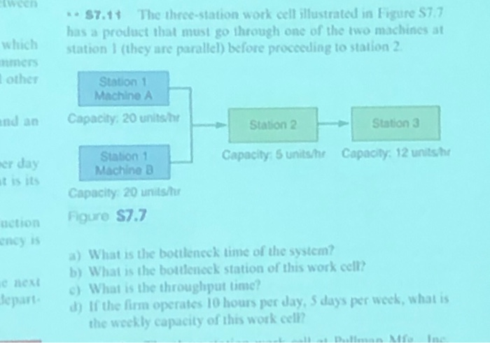 FOR STATION 2 is 4 UNITS / Hours . not 5 units
