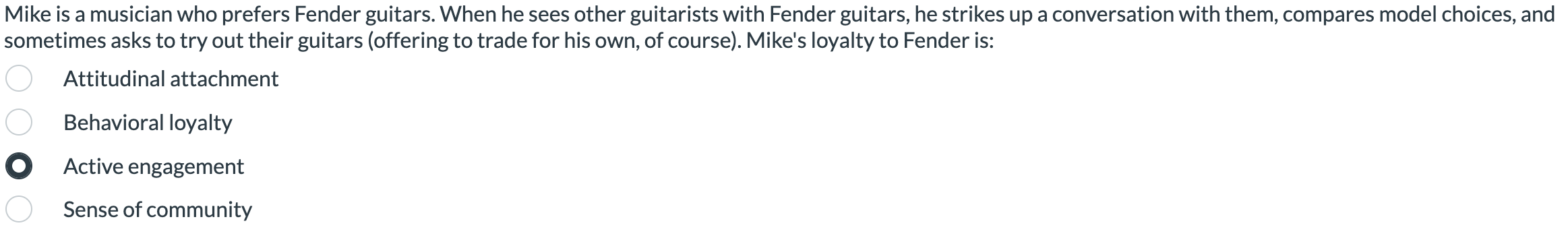 Jeff is leaving a retail store when he realizes