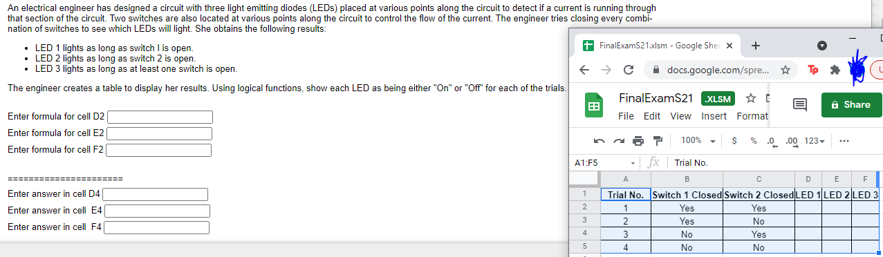 An electrical engineer has designed a circuit