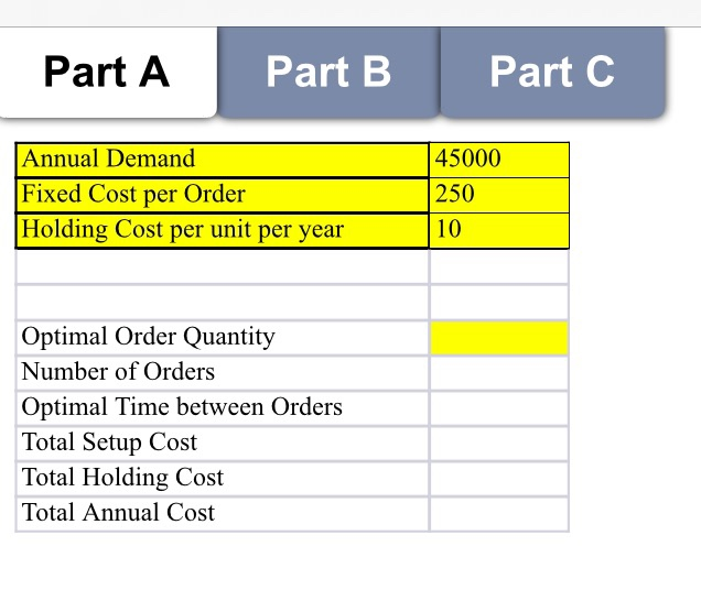 Question #2. Consider the information given in