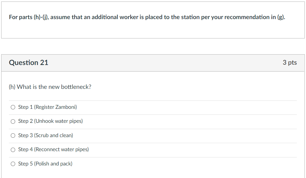 Process Analysis (35 points). SNMO Co. recently
