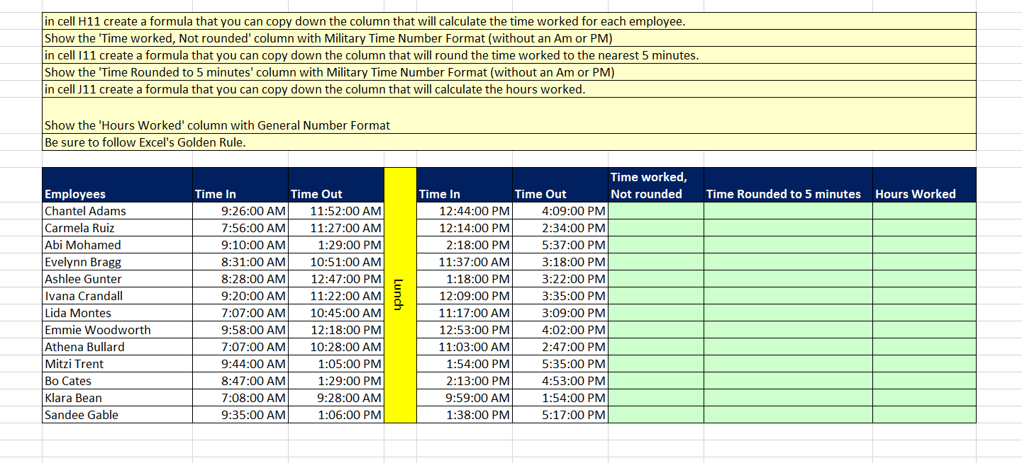 Please show your excel formulas/functions in cell
