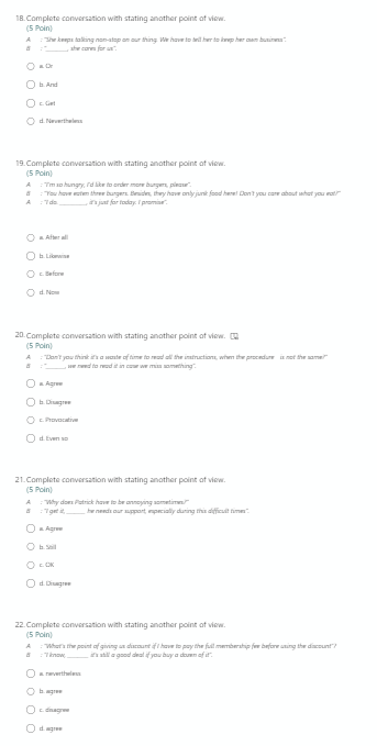 8. Complete the statement with causative have /