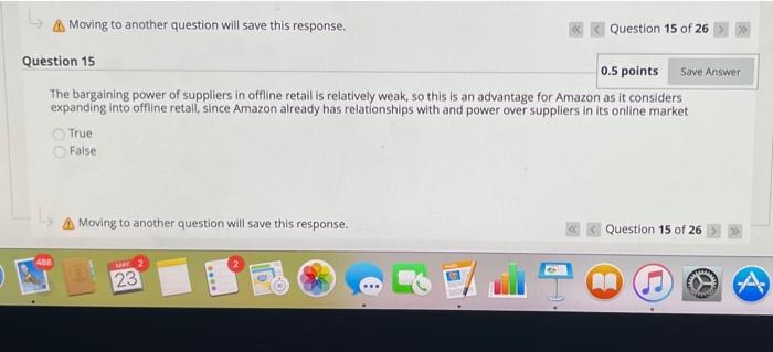 Save Answer Question 11 1 points You own a