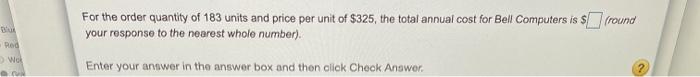 Problem 12.22 Question Help Bell Computers