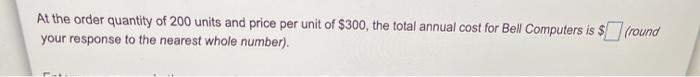 Problem 12.22 Question Help Bell Computers