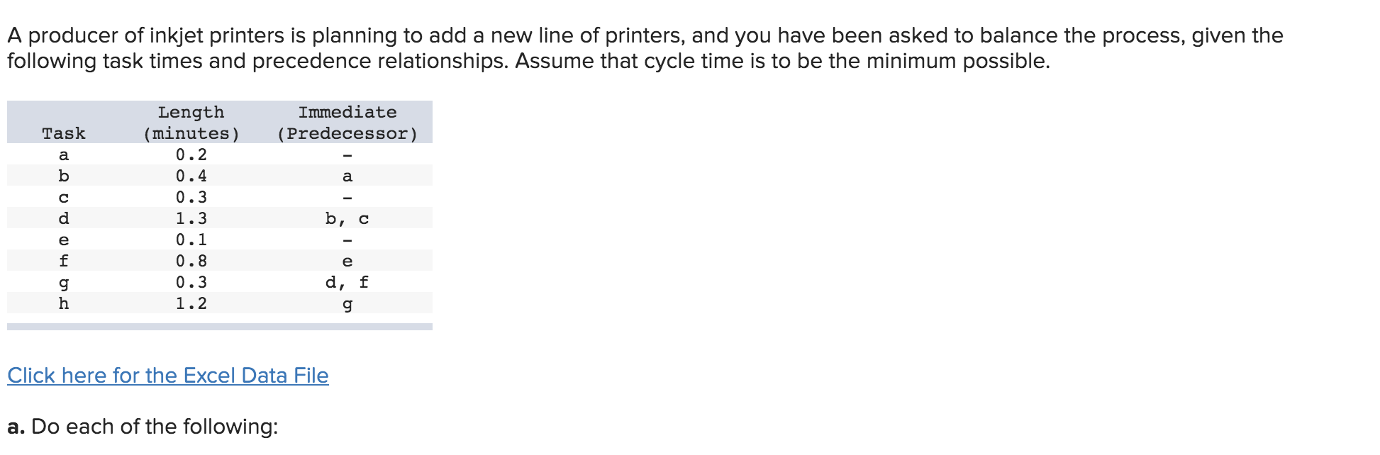 A producer of inkjet printers is planning to add