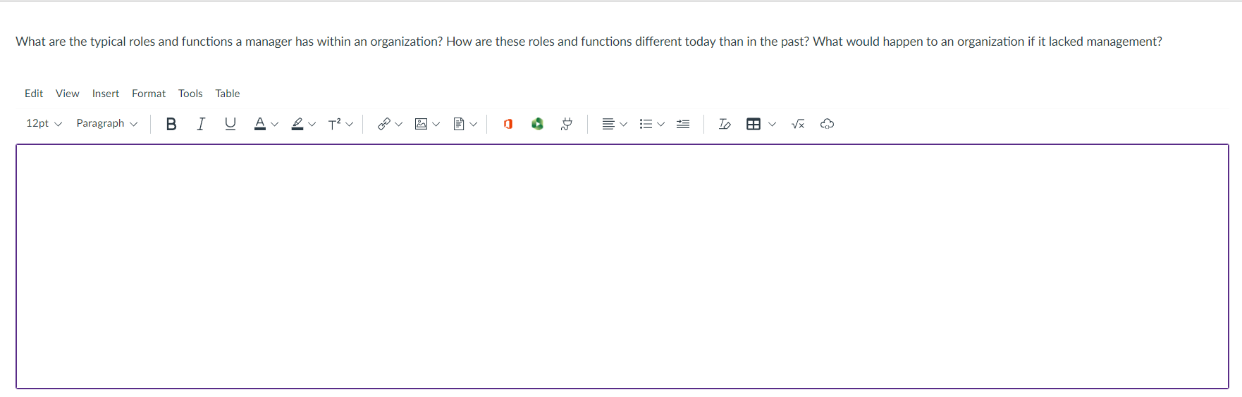 What are the typical roles and functions a