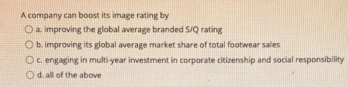 Our company strategy is to differentiate our