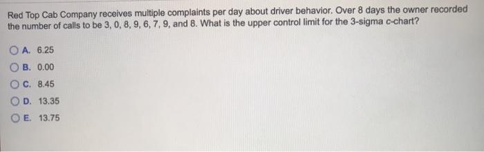 Red Top Cab Company receives multiple complaints