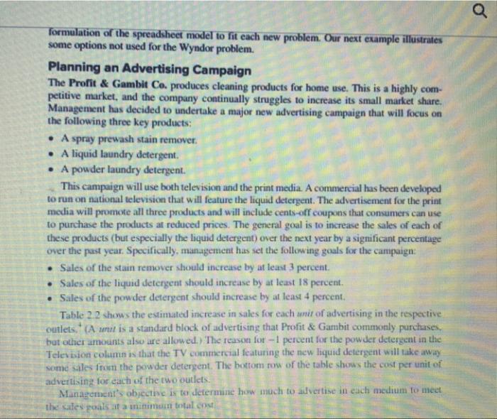 Reconsider the Profit & Gambit Co. problem