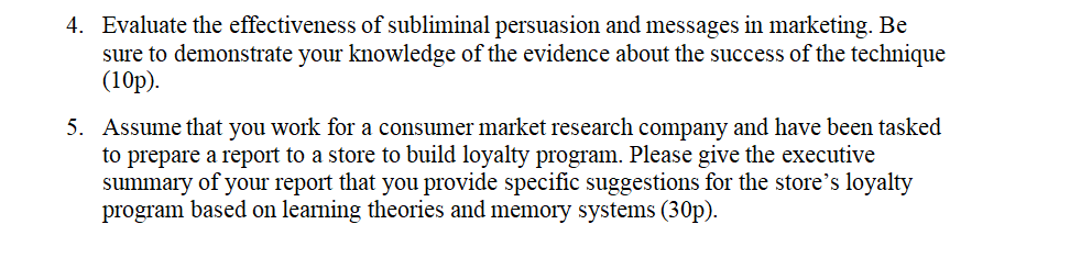 PLEASE USE YOUR OWN WORDS. ANSWER THESE QUESTIONS