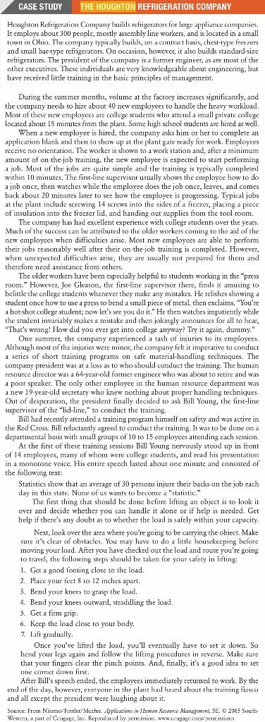 Case Study, please answer the following question