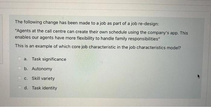 The table below shows the transition matrix for