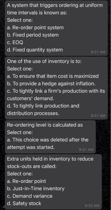 logistics and supply chain management A system