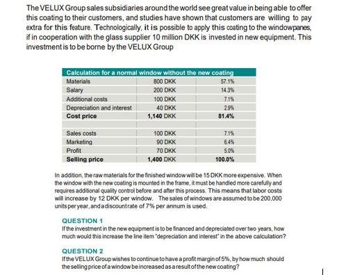 The VELUX Group sales subsidiaries around the