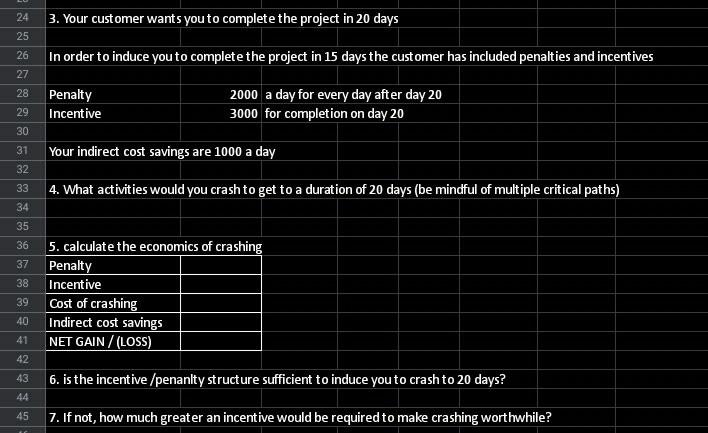 Draw the diagram {I did the diagram...} 2.