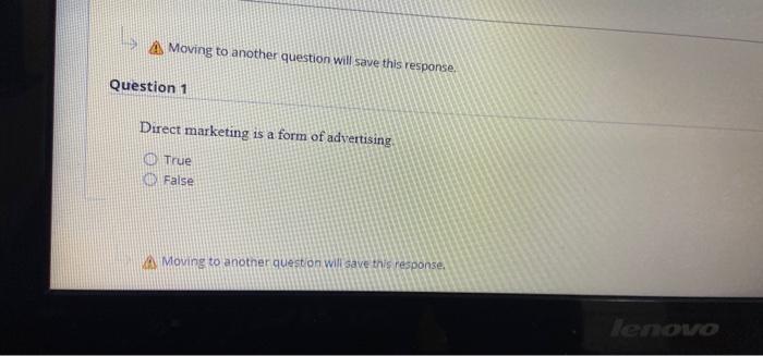 A Moving to another question will save this