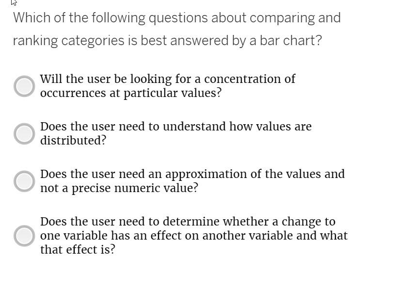 Tableau questions hs Which of the following