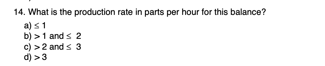 For remaining questions consider the line