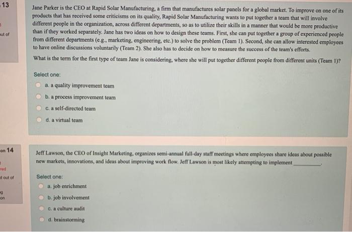 - 13 wut of Jane Parker is the CEO at Rapid Solar