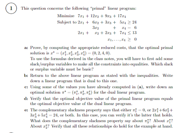 1 + 6 This question concerns the following