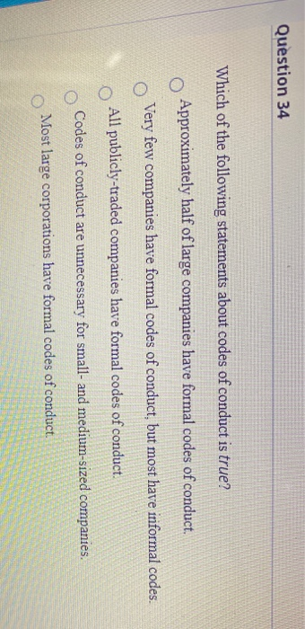 Question 35 What is the major difference between