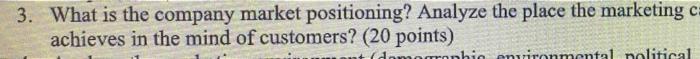 please write on walmart positioning and reply as