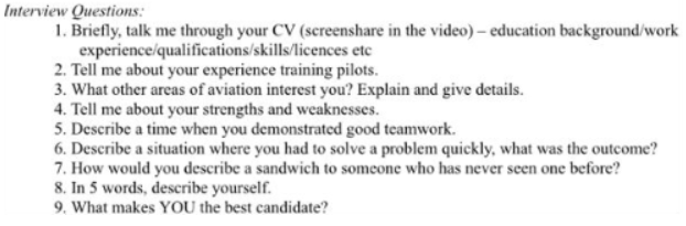 Task 1 Each student must create a CV applying for