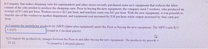 A Company that makes shopping carts for