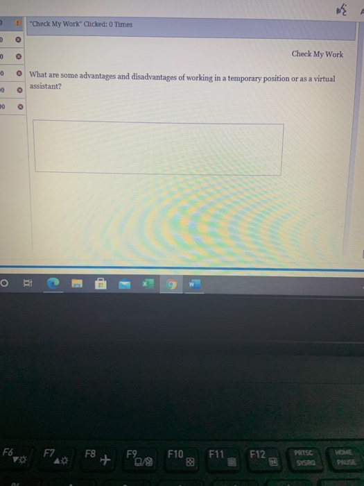 ! "Check My Work" Clicked: 0 Times D 0 Check My