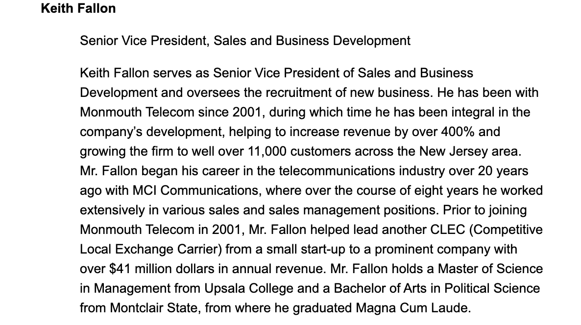 Write a one page introduction on the company