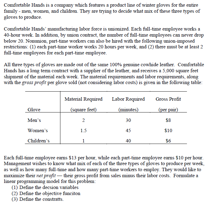 Please solve it manually; Comfortable Hands is a