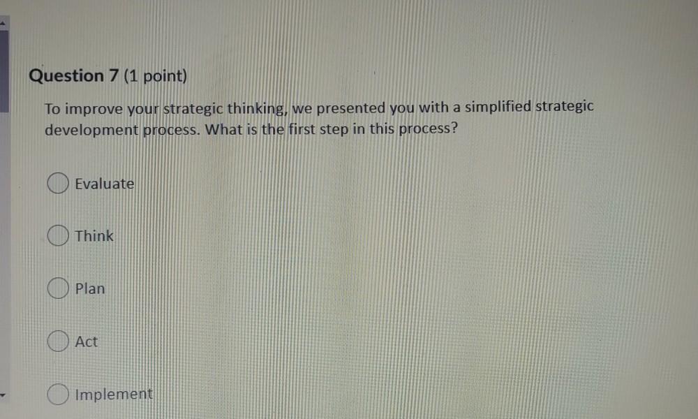 Question 10 (1 point) Why do salespeople fail to