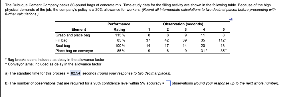 The Dubuque Cement Company packs 80-pound bags of