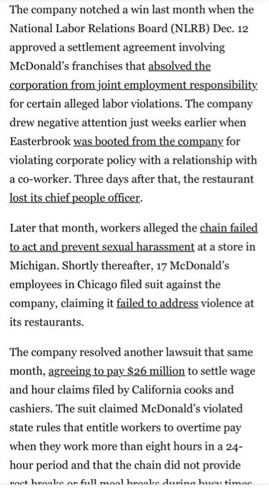 McDonald's have sued the fast-food giant,