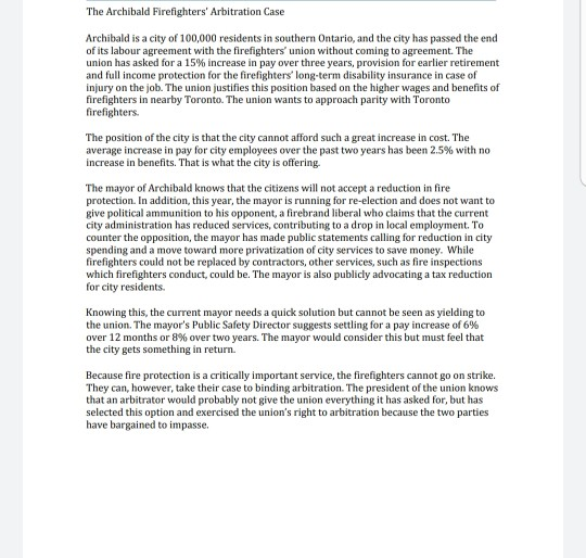 What is your role in the negotiation? What steps