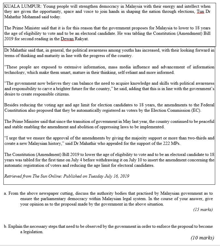 KUALA LUMPUR: Young people will strengthen