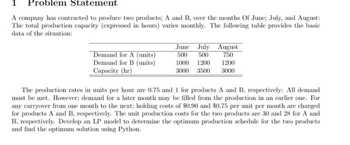 please solve the **GENERIC MODEL** for this