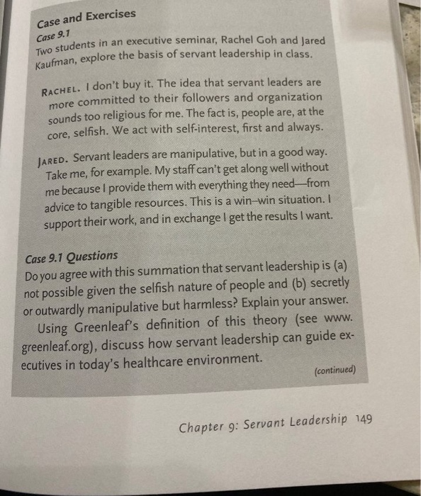 Two students in an executive seminar, Rachel Goh