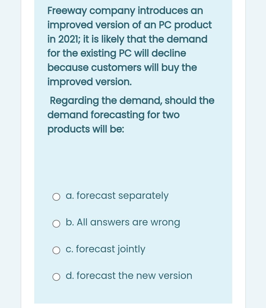 X-a COMPANY is working in the chocolate industry,